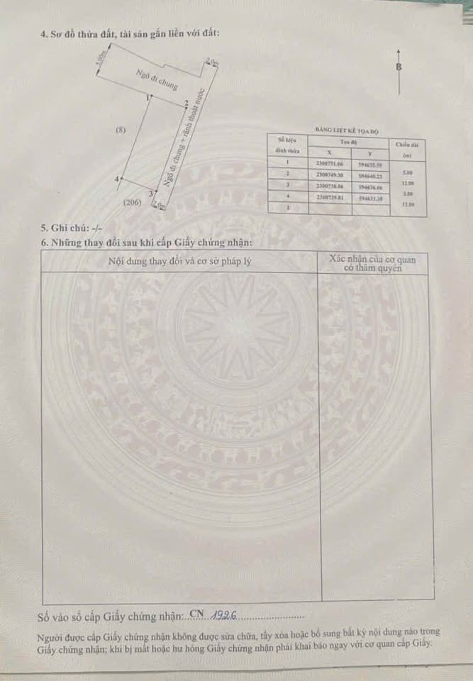 Bán lô góc 60m2 ngõ thông xe tải đỗ cửa tại Quảng Luận, Dương Kinh, Hải Phòng