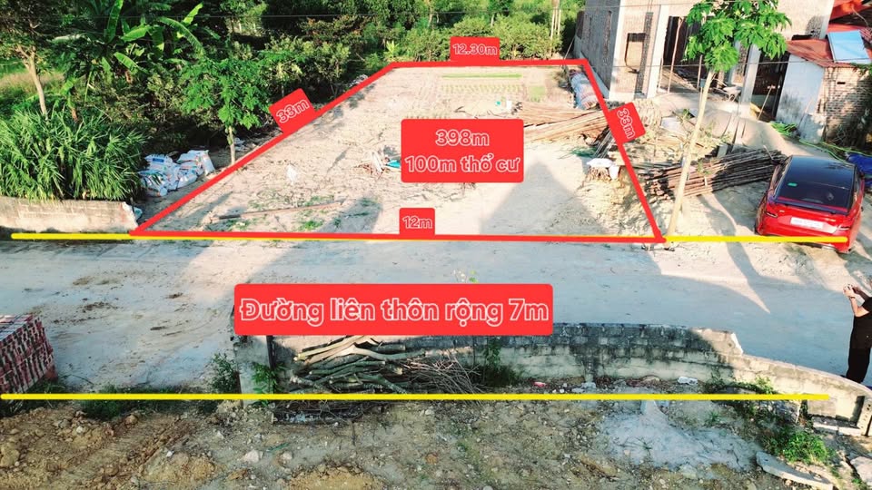 Đất nghỉ dưỡng Tam Đảo, Vĩnh Phúc, sổ đỏ 100% thổ cư, sẵn cây ăn quả