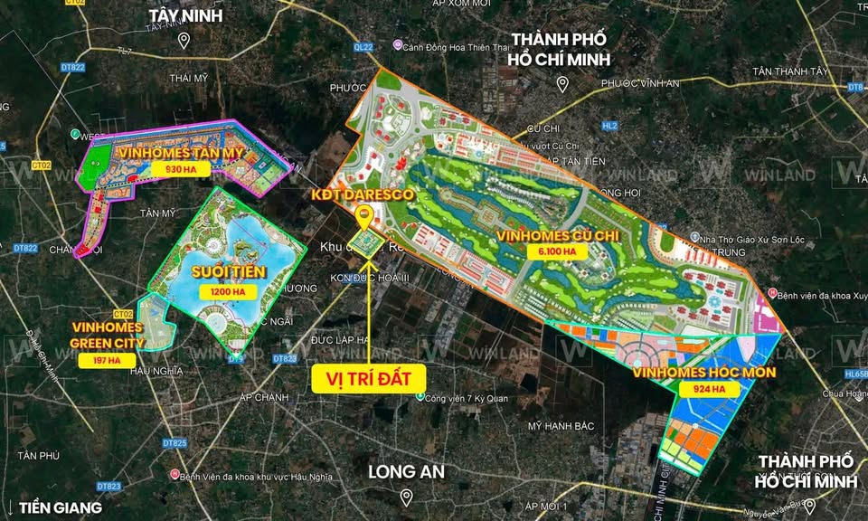 Lô góc đắc địa 142m2, tiềm năng vàng khu đô thị Daresco