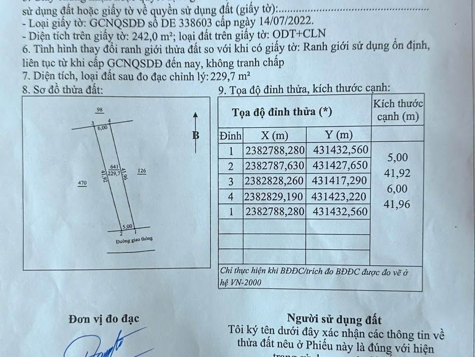 Bán đất mặt đường Tích Lương, Thái Nguyên - 230m2, nở hậu, kinh doanh tốt
