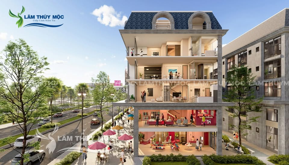 Shophouse An Cựu City, vừa ở vừa kinh doanh, tiền vào như nước