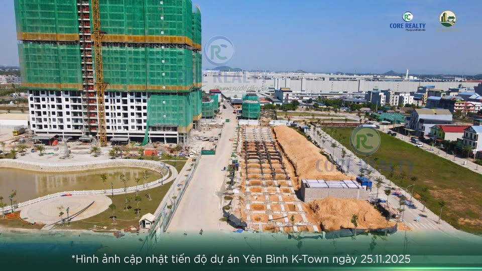 Yên Bình K-Town, shophouse, chung cư gần Samsung