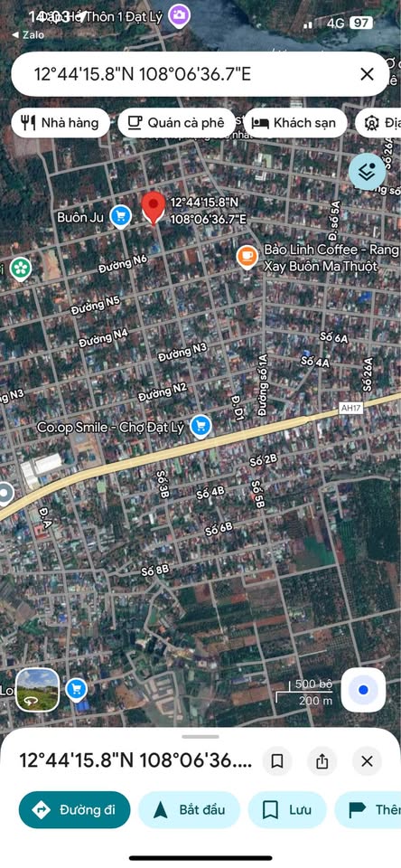 Bán đất mặt tiền N7 - Buôn Ma Thuột, 1.29 tỷ chốt nhanh, 100m2, gần chợ