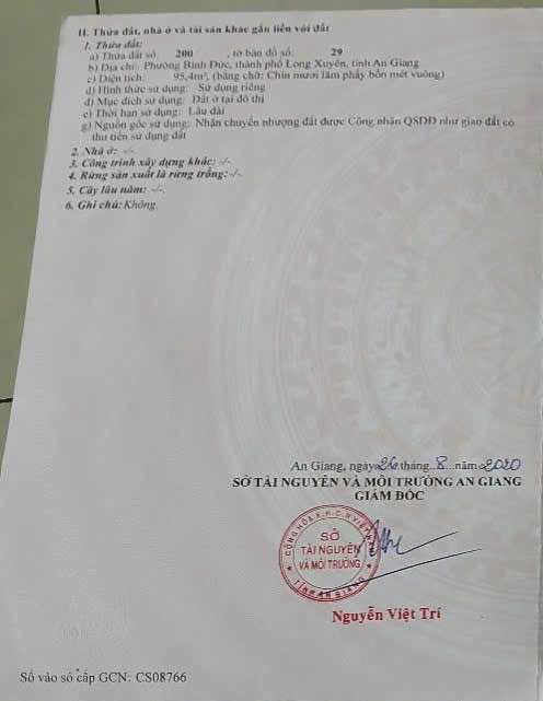 Siêu phẩm đất nền Bình Đức, An Giang đã có mặt