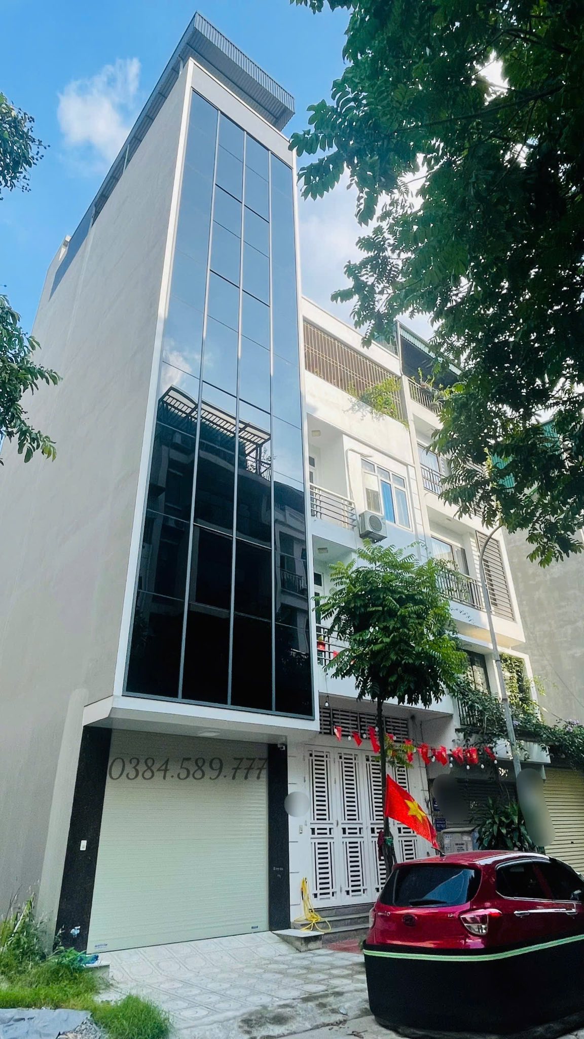 Biệt thự 7 tầng thang máy full kính, 50m2, trung tâm Hà Đông