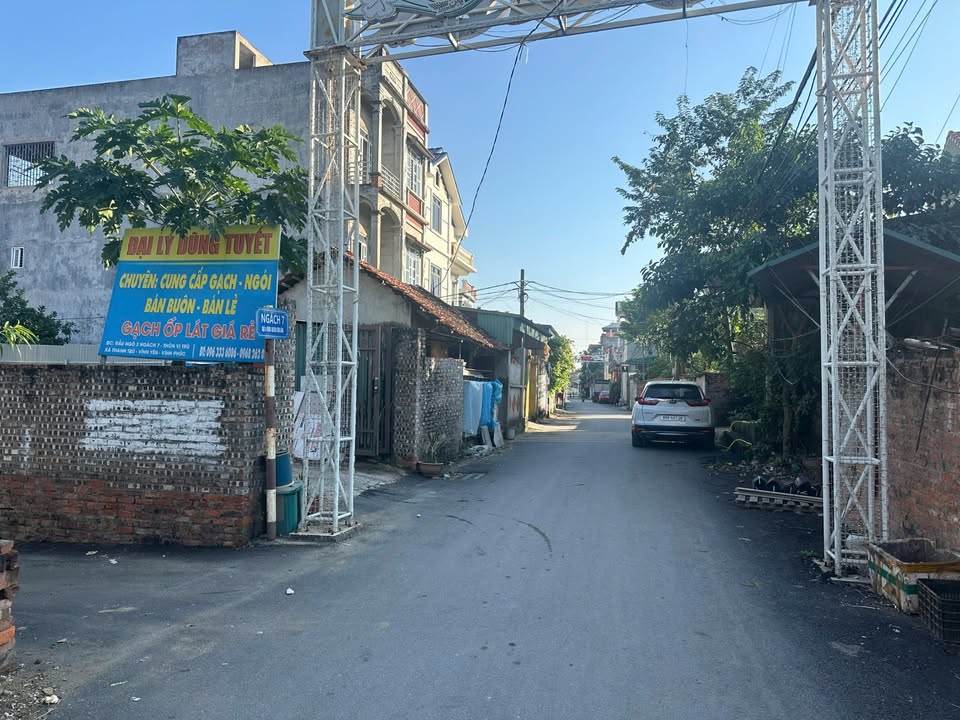 Bán lô đất đẹp trục chính Vị Trù, 104m², gần khu đô thị Nam Vĩnh Yên, giá đầu tư 2,xx tỷ