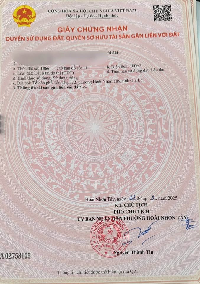 Siêu phẩm lô góc 2 mặt tiền độc nhất vô nhị, diện tích lên đến 100m2 full thổ cư đang chờ chủ nhân may mắn