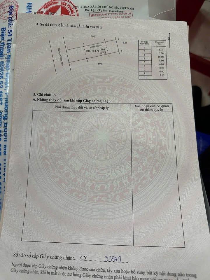 Tìm đâu ra mảnh đất "ngon" như thế này ở đường N3, Phường Tân An, Thành phố Buôn Ma Thuột