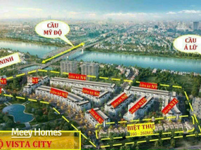 Đất nền Mỹ Độ Riverside, trung tâm Bắc Giang, sổ đỏ lâu dài, giá từ 2.8 tỷ