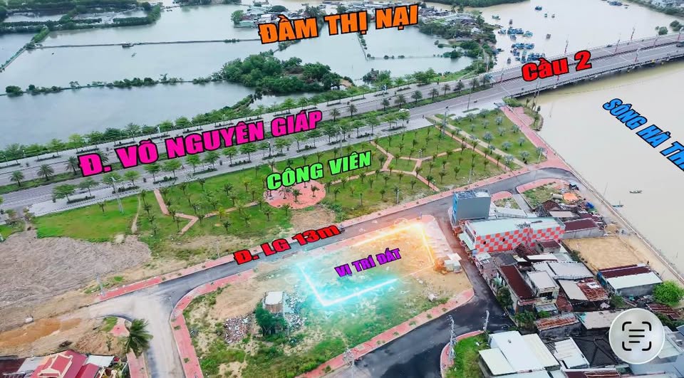 Bán lô góc mặt tiền tại khu đô thị Hà Thanh 2, thành phố Quy Nhơn