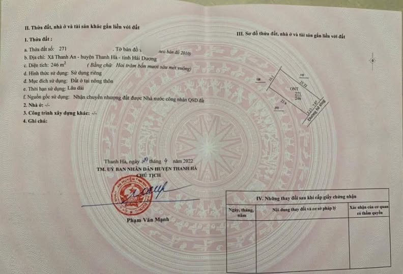 Tọa lạc tại vùng đất Thanh An, Thanh Hà trù phú, một không gian sống lý tưởng đang chờ đón chủ nhân xứng tầm