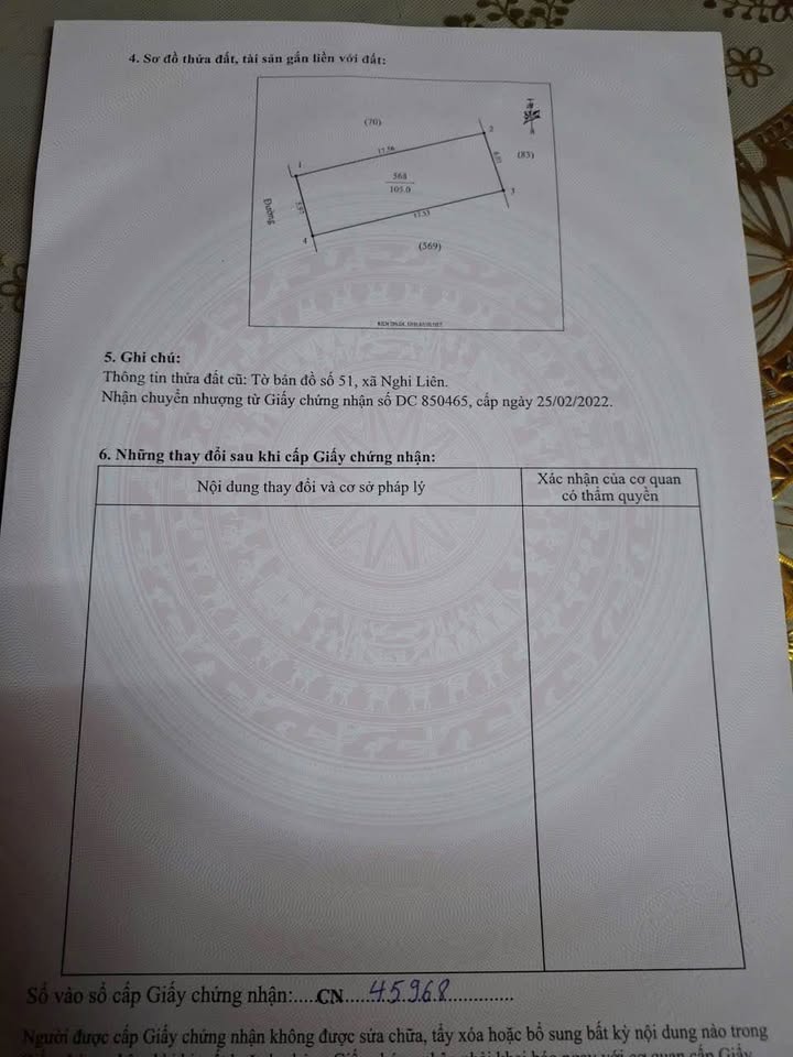 Xin giới thiệu đến quý vị một lô đất tại Nghi Liên, một chốn an cư lý tưởng, nơi hội tụ những giá trị vượt thời gian
