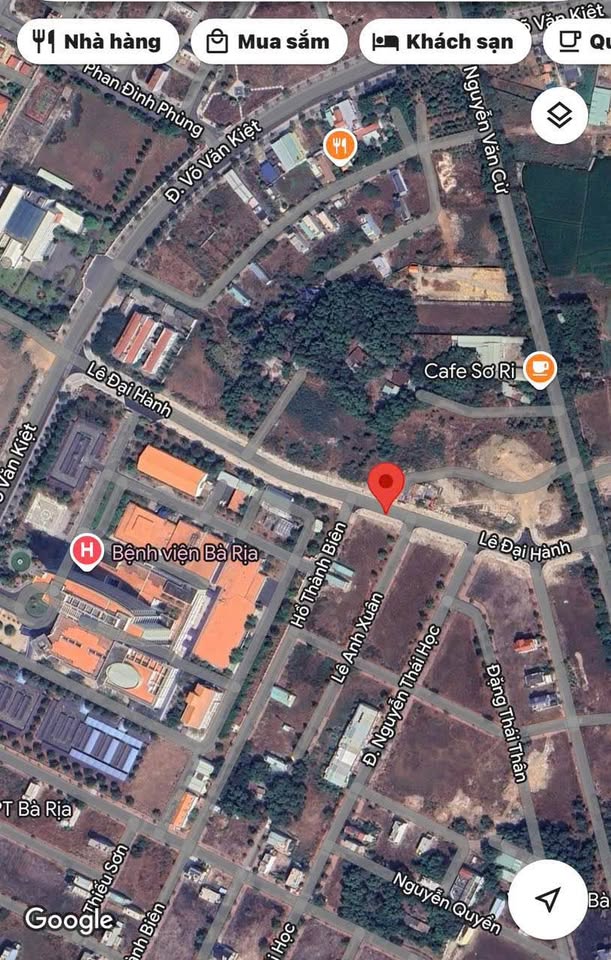 Bán đất mặt tiền Lê Đại Hành, Bà Rịa, giá 2,9 tỷ