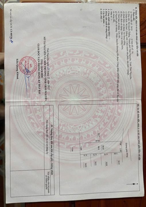 Đất vuông đẹp 96m2, mặt tiền đường 36m, phường Quyết Thắng, Thái Nguyên