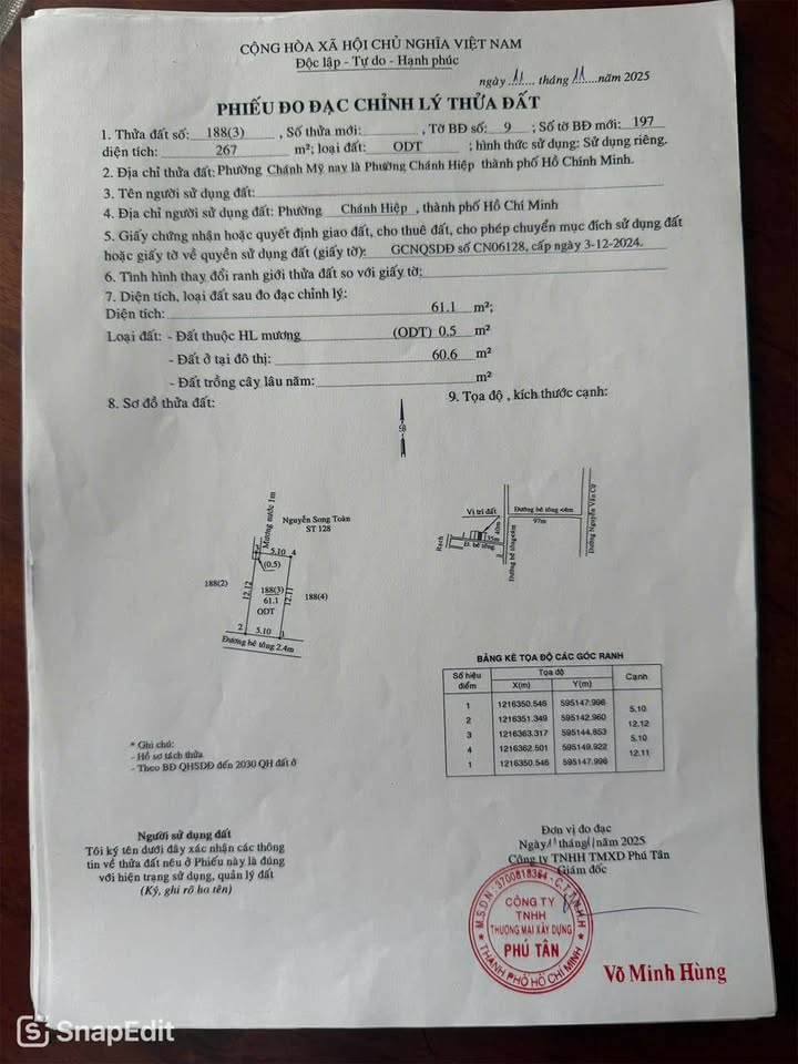 Nhà xinh xíu Chánh Mỹ Củ, Chánh Hiệp Mới, Bình Dương 1,09 tỷ chốt đơn ngay