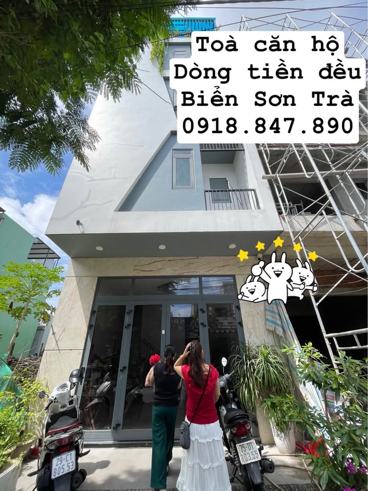 Bán tòa căn hộ hiện đại 5 tầng, dòng tiền 30 triệu/tháng, view công viên Hồ Nghinh