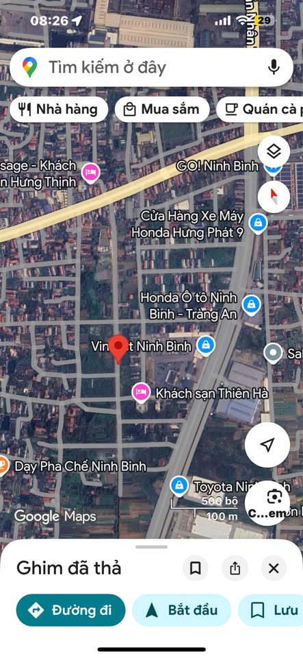 Bán đất mặt trục chính vườn hoa, 129m2, 20m vỉa hè, 4 tỷ