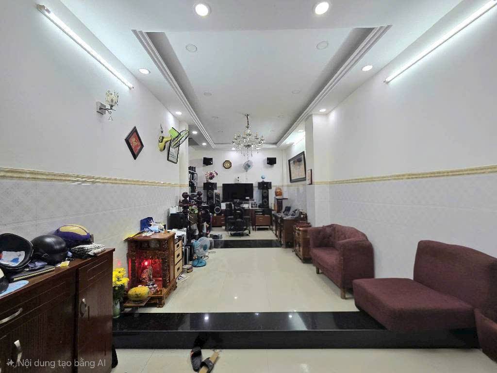 Nhà mặt tiền hẻm 4m quận 10, 3,8mx12m, nở hậu 4,9m, 4 phòng ngủ, 9 tỷ