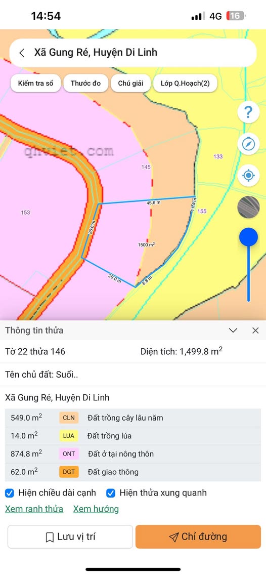 Đất cà phê Di Linh, cách Quốc lộ 28 chỉ 100m, giá 1,1 tỷ