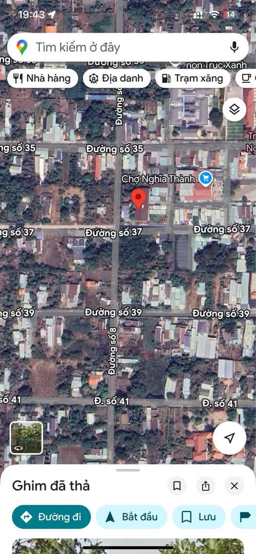 Bán đất vàng Nghĩa Thành, 420m2, mặt tiền 10m, giá 2.25 tỷ