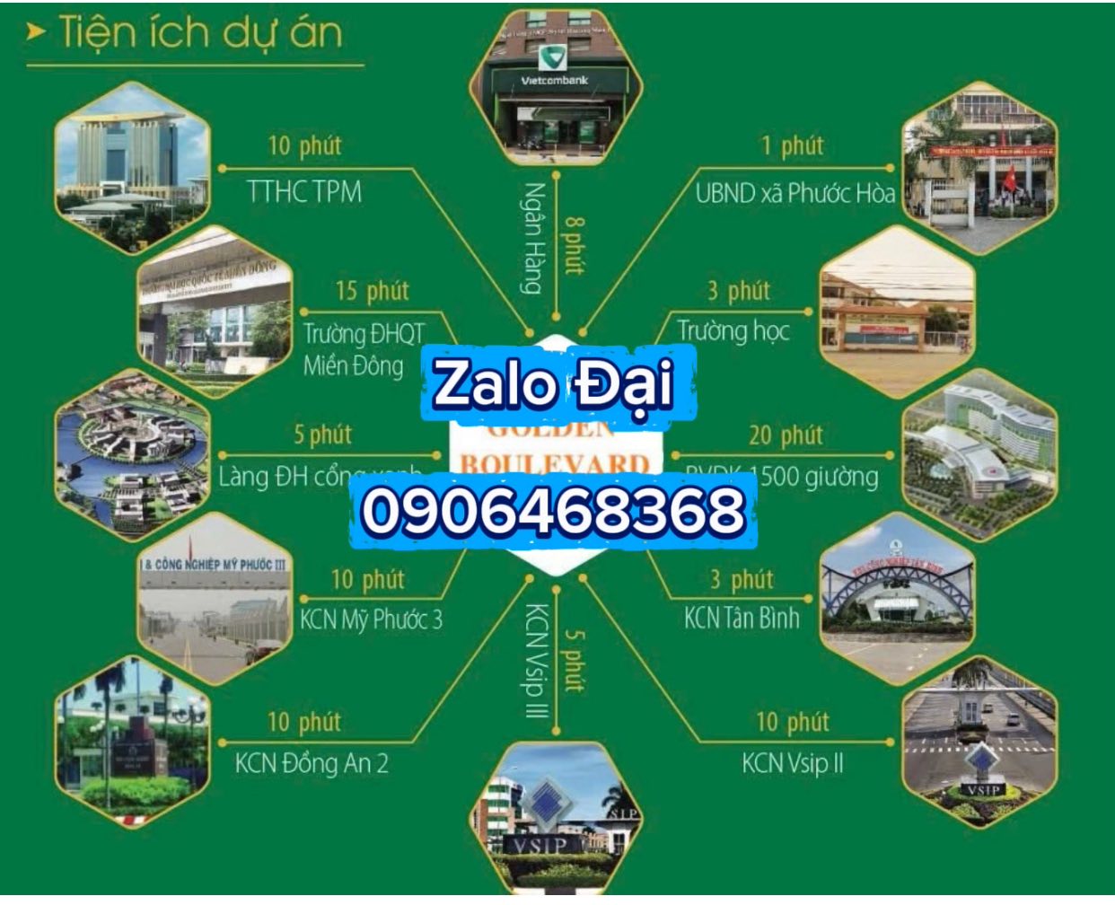 Nhà phố thương mại Golden Boulevard, mặt tiền Lê Lợi, Thủ Dầu Một