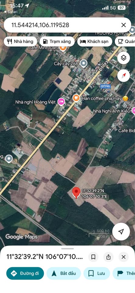 Đất Thạnh Hưng, Tân Châu mặt tiền vuông vức, đường quy hoạch 30m, đầu tư sinh lời