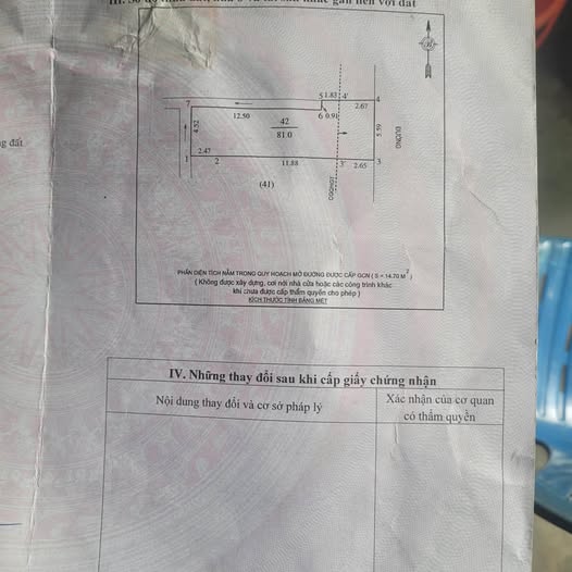 Bán đất thổ cư 81m2 sau lưng đường Trần Phú, hướng Đông, giá 4.9 tỷ