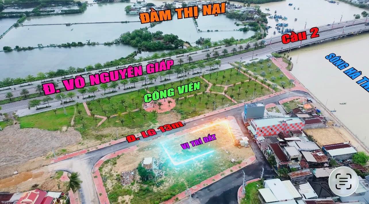 Siêu phẩm lô góc view sông Thanh Hà tại Quy Nhơn đang chờ chủ nhân may mắn
