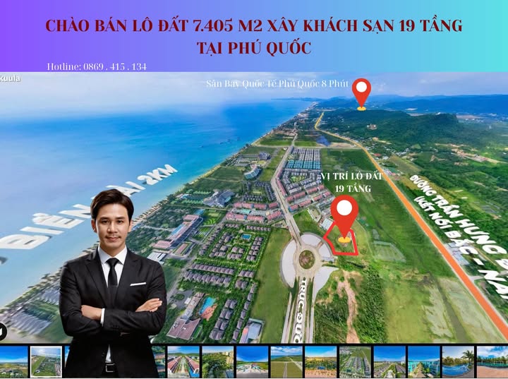 Đất vàng Phú Quốc sắm ngay khách sạn 19 tầng, lời to khỏi nghĩ