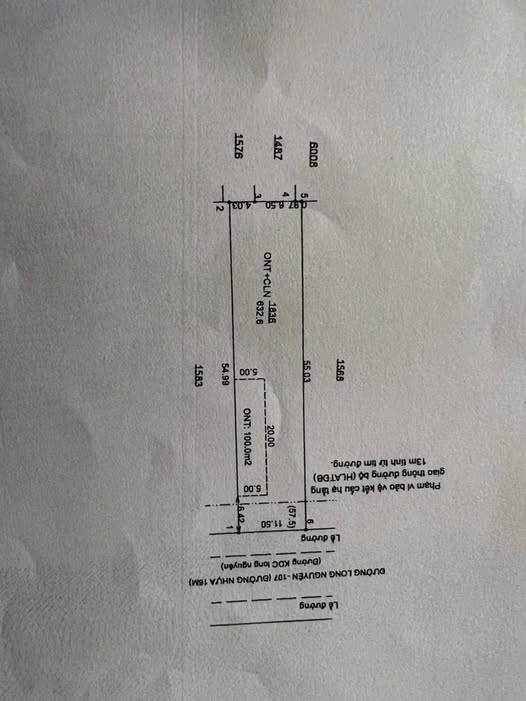 Bán mảnh đất vuông vắn, nở hậu tại Long Nguyên, Bàu Bàng, Bình Dương