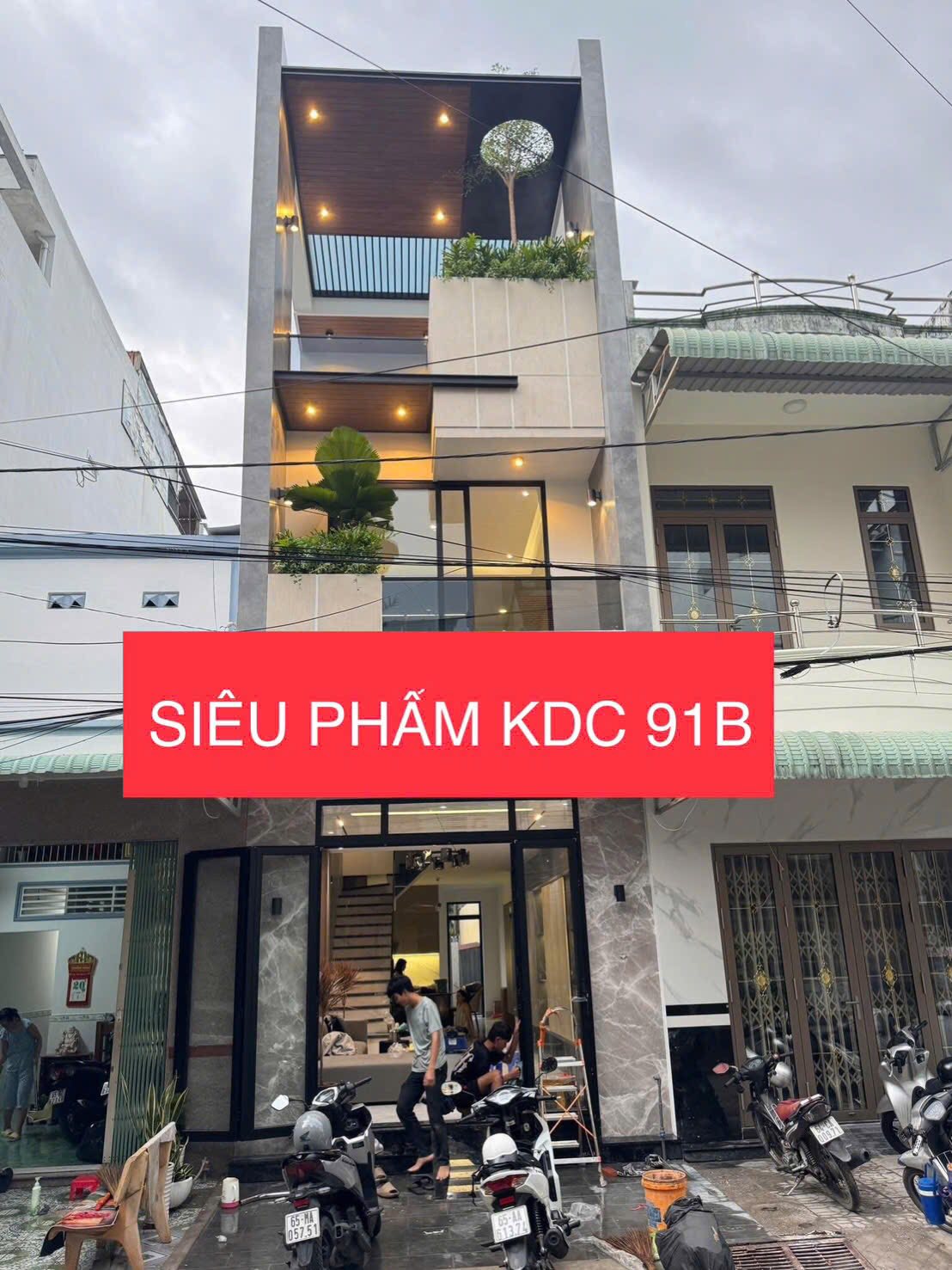 Nhà 3 tầng sân thượng khu dân cư 91B, đẹp như mơ, giá hời như mơ