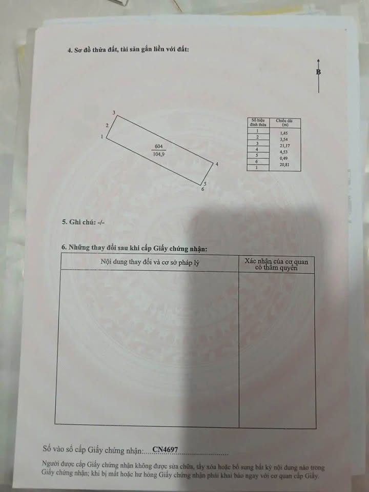 Bán nền đất 105m² tại Long Châu, Bến Tre - Sổ hồng thổ cư, cách lộ 57B chỉ 60m