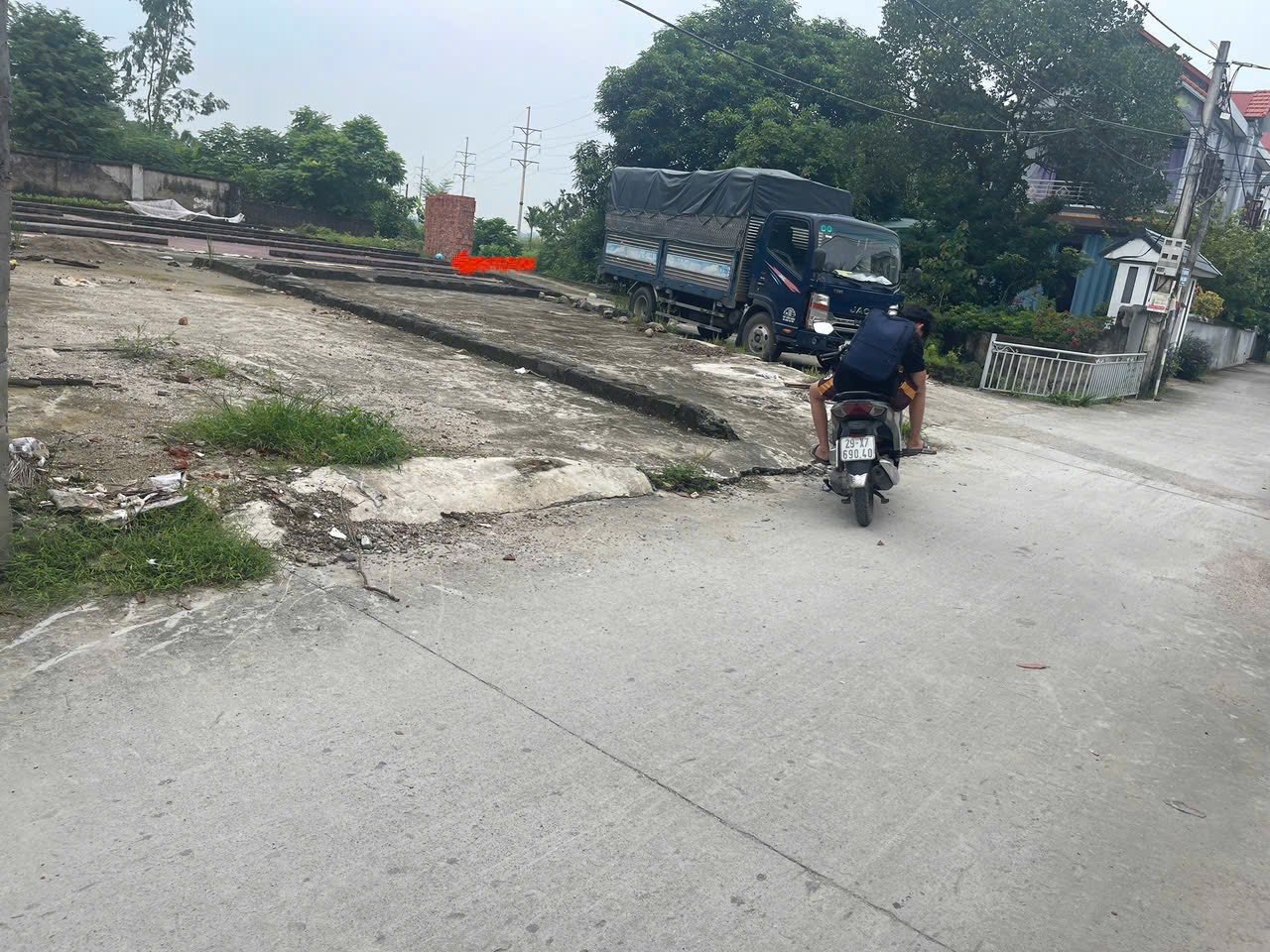 Bán đất Thị Trấn Kim Bài, Thanh Oai ô tô tải đỗ cửa, giá yêu thương