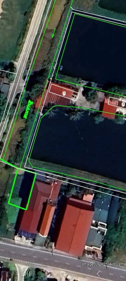 Bán đất =194m2 mặt tiền 10m, gần sân bay Gia Bình, Bắc Ninh