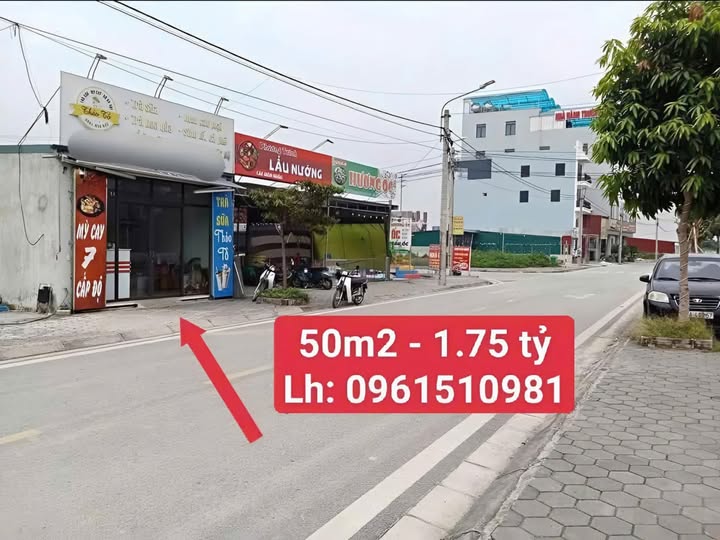 Mặt đường kinh doanh sầm uất, tặng nhà cấp 4, giá 1,75 tỷ