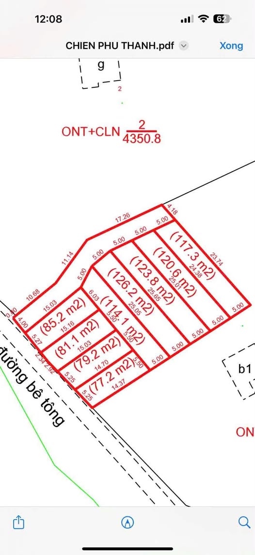 Bán đất nền tại Cao Dương, Hòa Bình, giáp ranh Hà Nội, khu vực dân trí cao, giá chỉ hơn 400 triệu