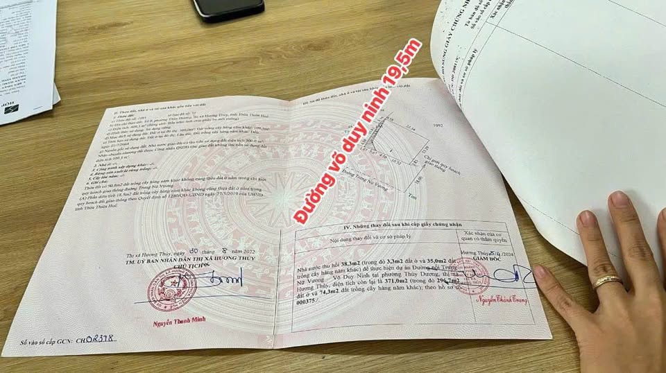 Bán mảnh đất 2 mặt tiền nằm ngay trên đường Trương Nữ Vương và Võ Duy Ninh, diện tích 371m2, kinh doanh mọi mặt hàng