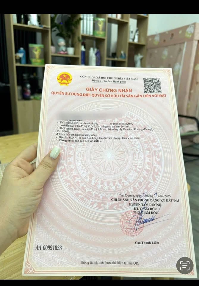 Siêu phẩm góc 86.8m2 mặt tiền đường 310 Kim Long, Vĩnh Phúc, phù hợp để xây dựng nhà ở, kinh doanh hoặc đầu tư sinh lời