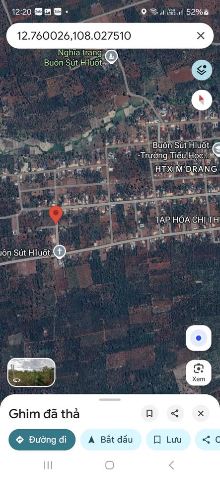 Đất thổ cư Cư Suê giá mềm, mặt tiền rộng rãi đón lộc