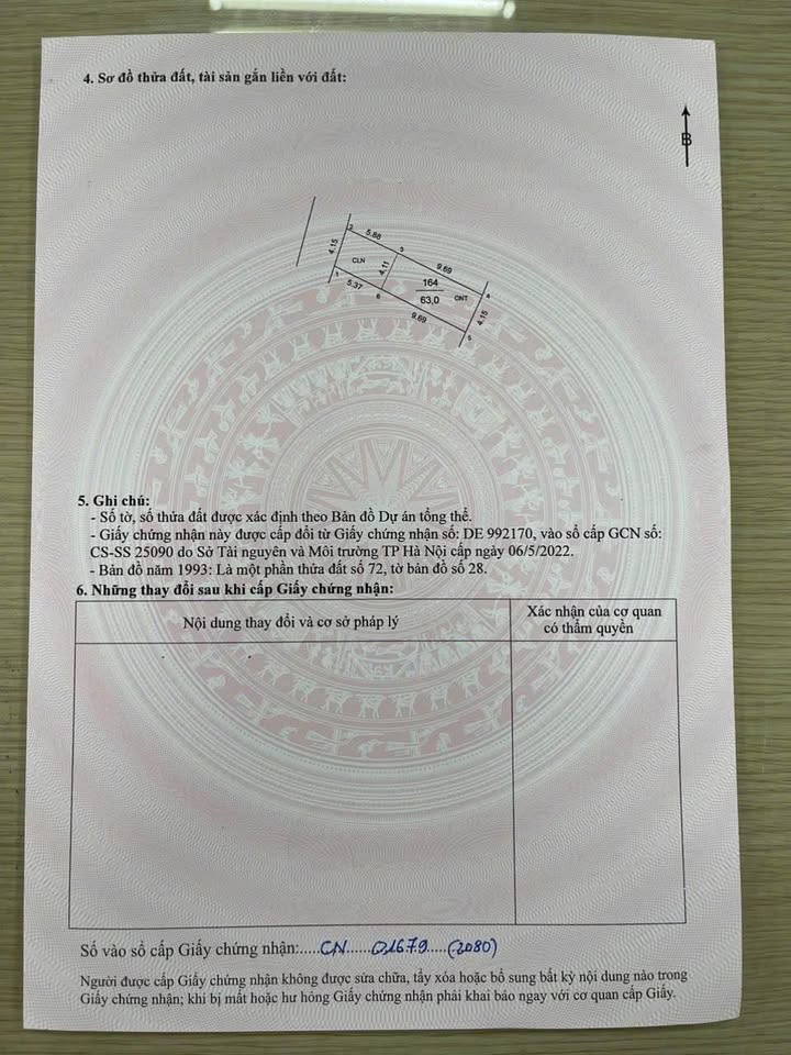Bán gấp lô đất tại Nam Cương, Hiền Ninh, Sóc Sơn, diện tích 63m², đường 4m ô tô thoải mái