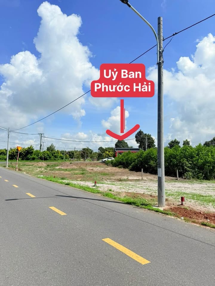 Đất thổ cư Phước Hải đối diện Uỷ Ban Xã giá chỉ 1.6 tỷ