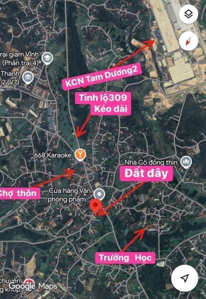 Bán đất trục chính kinh doanh Quan Đình, Tam Đảo, Vĩnh Phúc, 124,9m2, mặt tiền 5m