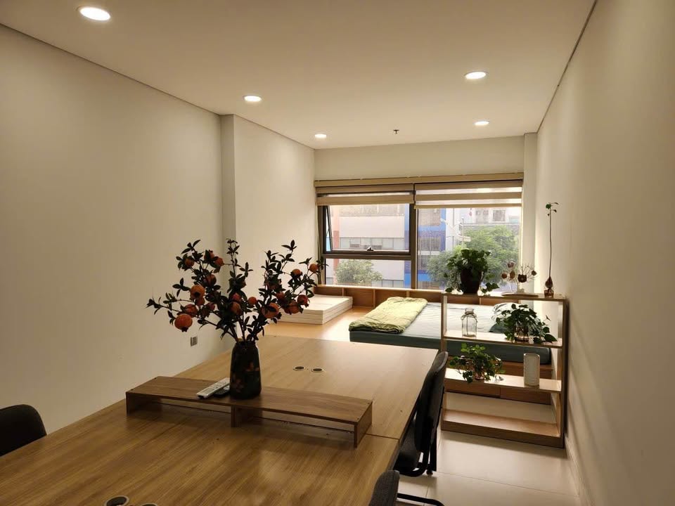 Cho thuê studio full đồ, mới tinh tại chung cư Khai Sơn City