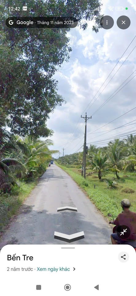 Bán gấp đất nền mặt tiền kênh, ngang 16m, 304,6m2 tại Bình Thành, Giồng Trôm, Bến Tre