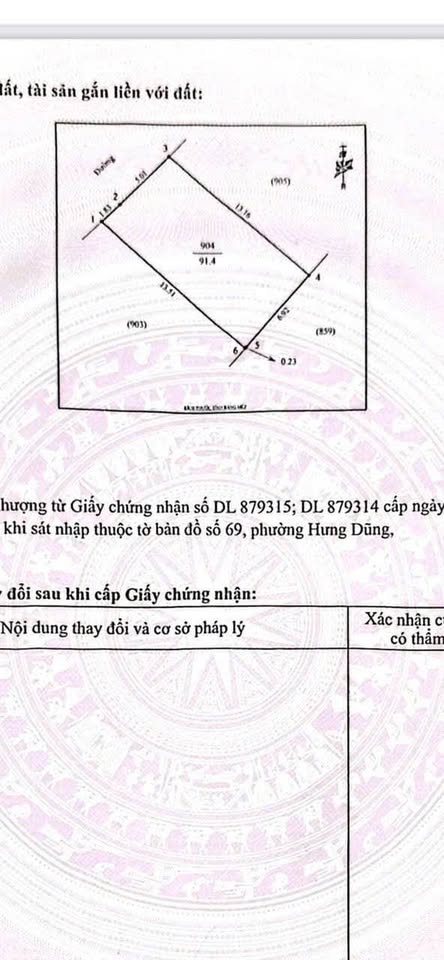 Đất nền Hưng Dũng siêu hot, đường 6m, giá chỉ 2,6 tỷ