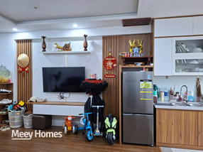 Bán căn hộ chung cư Tecco Bình Minh, 60m2, 2 phòng ngủ, ban công hướng Đông, view Vinhomes