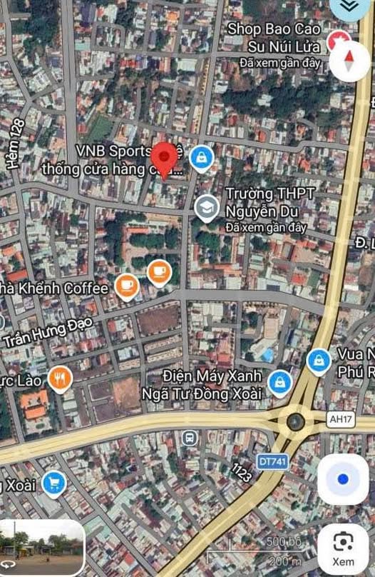 Bán đất trung tâm Đồng Xoài, Bình Phước, khu vực dân cư đông đúc