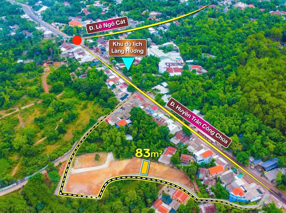 Sở hữu ngay lô đất vàng tại kiệt 78 Huyền Trân Công Chúa, trung tâm khu du lịch Huế