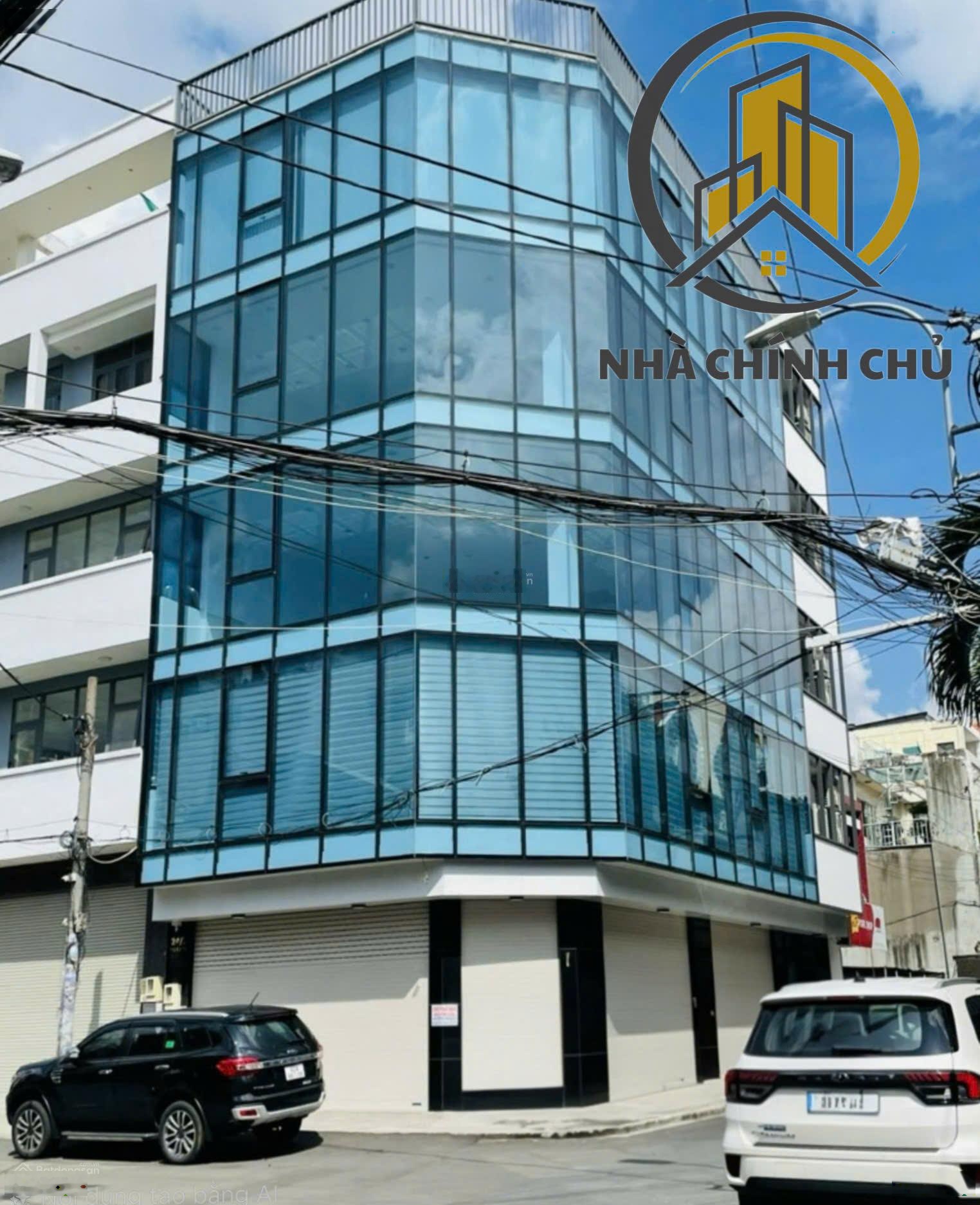 Tòa nhà 2 mặt tiền đường Lý Thường Kiệt diện tích: 8x20m hầm 5 tầng cho thuê