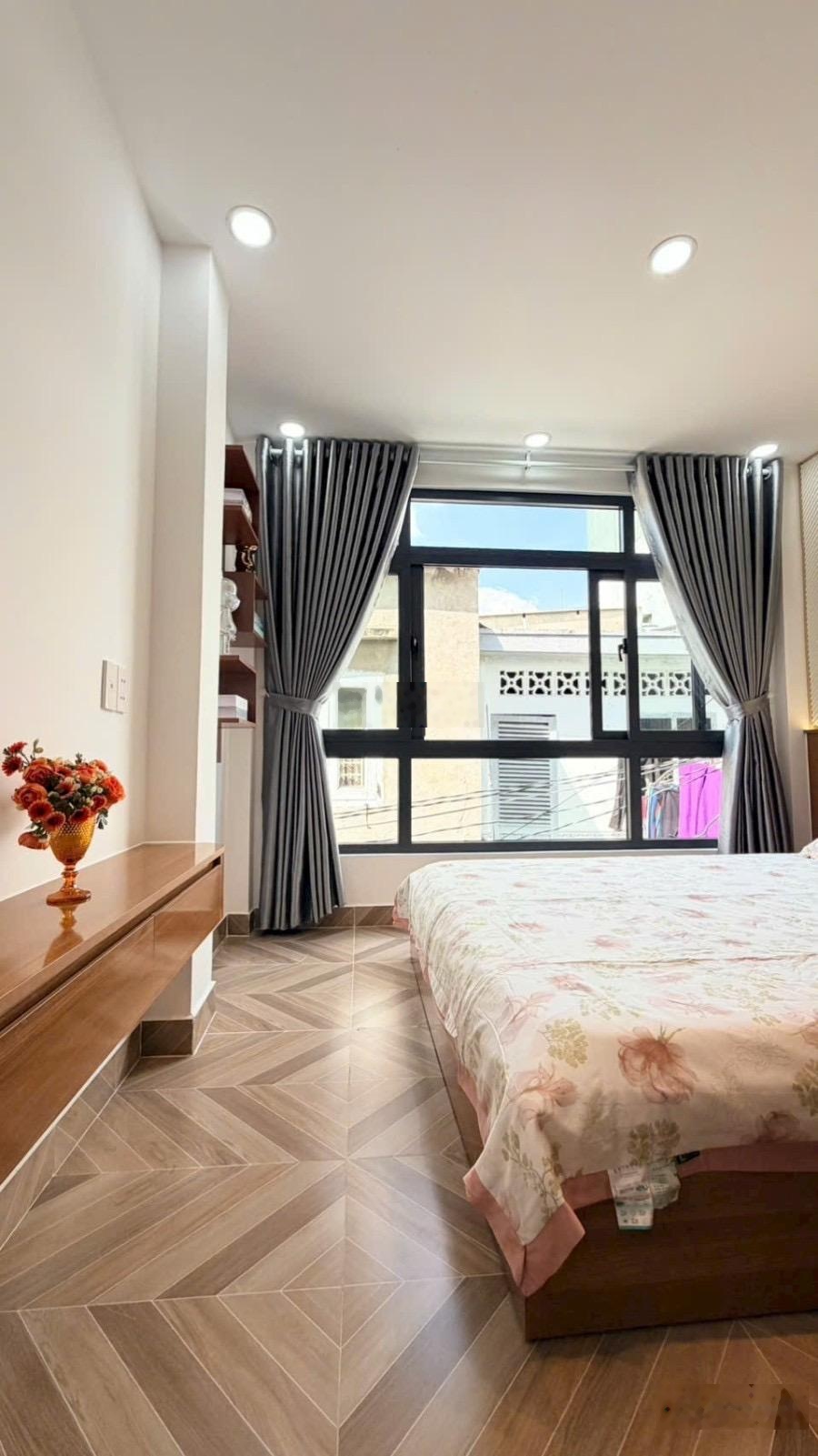 Bán nhà mới 2 phòng ngủ - DTS 80m2 - chỉ 3.75 tỷ(TL) ngay Huỳnh Văn Nghệ, phường 12, Gò Vấp